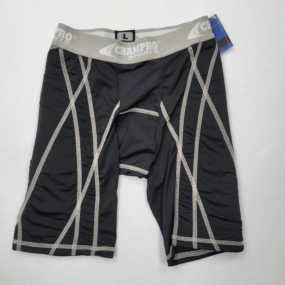 Champro Sports Youth‎ Sliding Short Youth L Black Baseball Sports